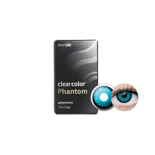 ClearColor Phantom Angelic Blue Kleurlenzen Maandlenzen