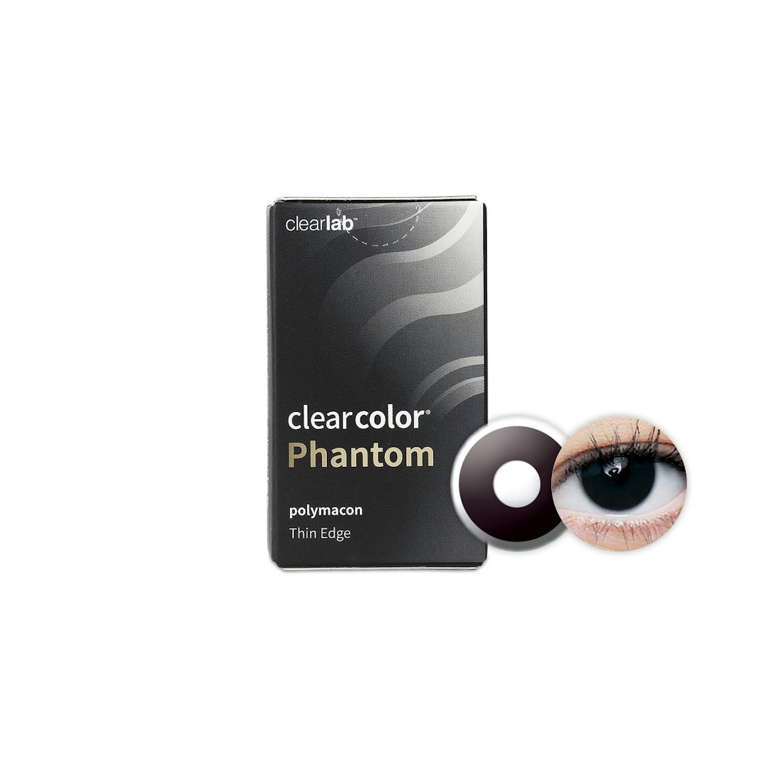 ClearColor Phantom Black Out Kleurlenzen Maandlenzen