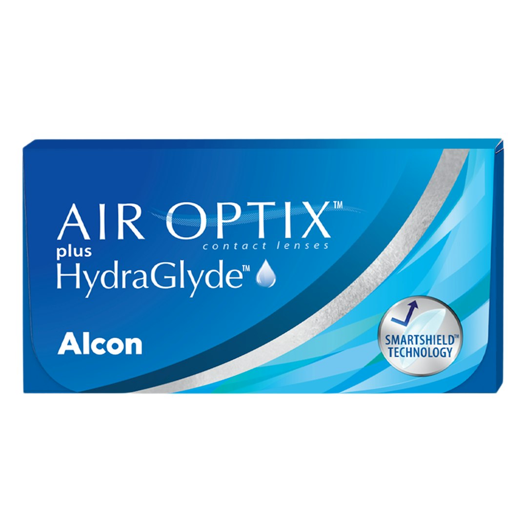 Air Optix Plus Hydraglyde Sferisch Maandlenzen