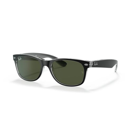 Ray-Ban New Wayfarer Color Mix RB2132 - Rechthoekig Zwart