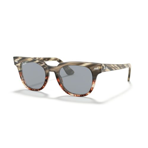 Ray-Ban Meteor Striped Havana RB2168 - Rechthoekig Bruin Transparant