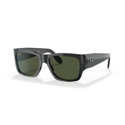 Ray-Ban Nomad RB2187 - Vierkant Zwart