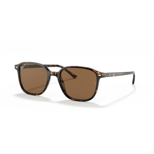 Ray-Ban Leonard RB2193 - Vierkant Havana Polarized glazen