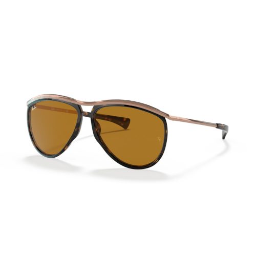 Ray-Ban Olympian Aviator RB2219 - Piloot Bruin