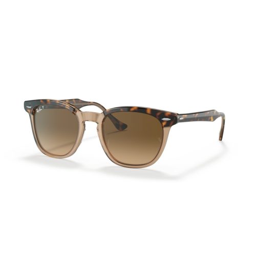 Ray-Ban Hawkeye RB2298 - Vierkant Havana Polarized glazen