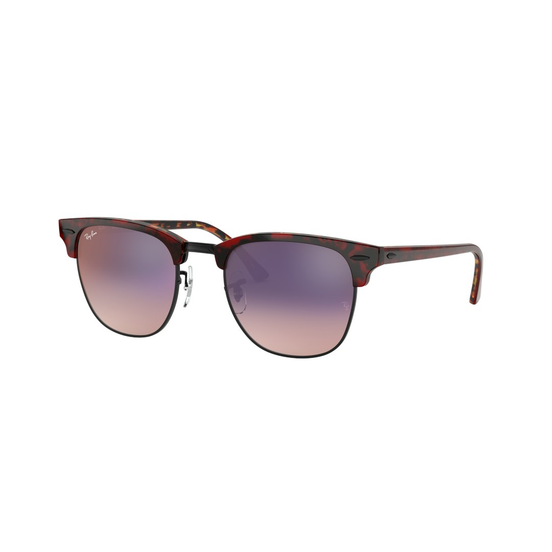 Ray-Ban Clubmaster Color Mix RB3016 - Vierkant Rood