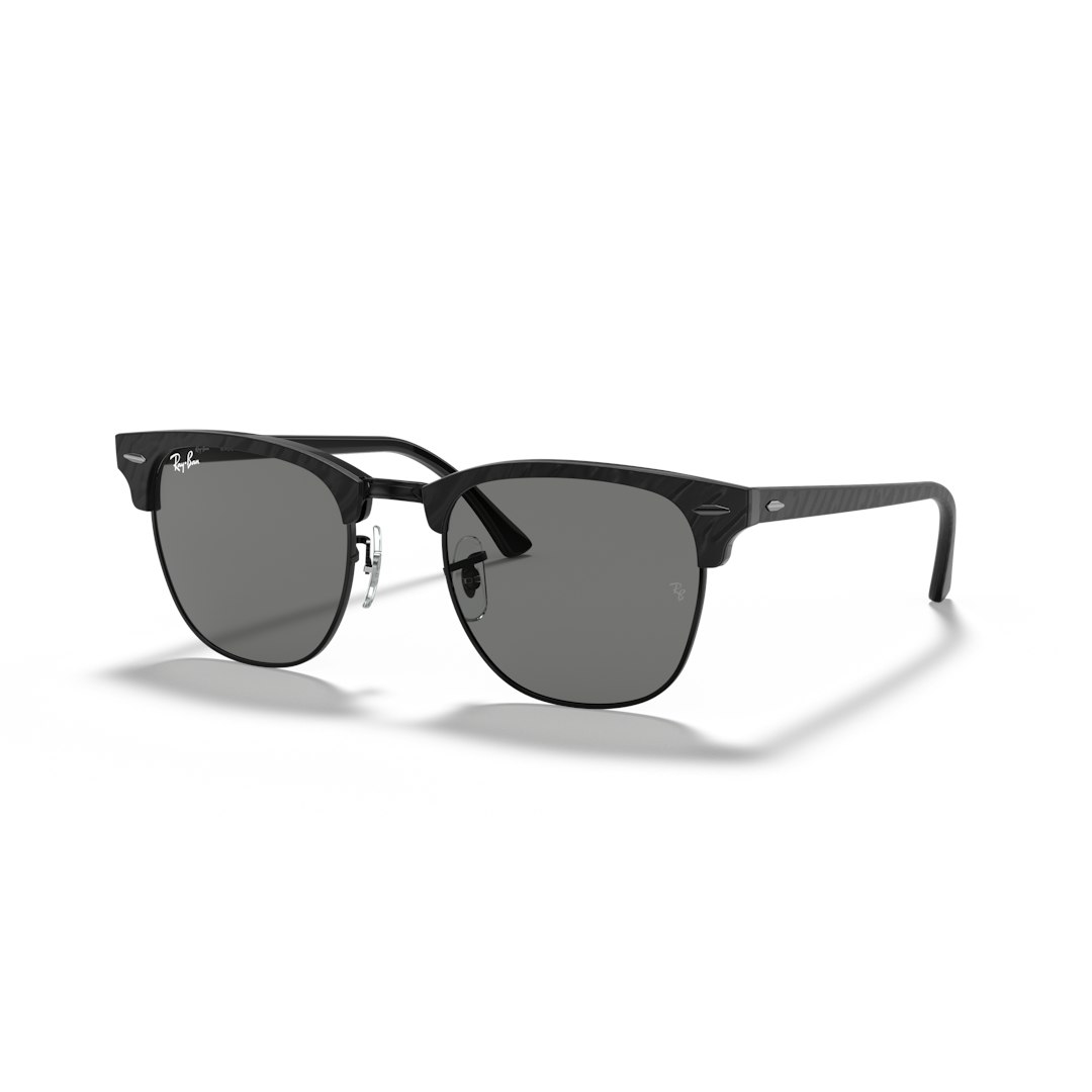 Ray-Ban Clubmaster Marble RB3016 - Vierkant Zwart