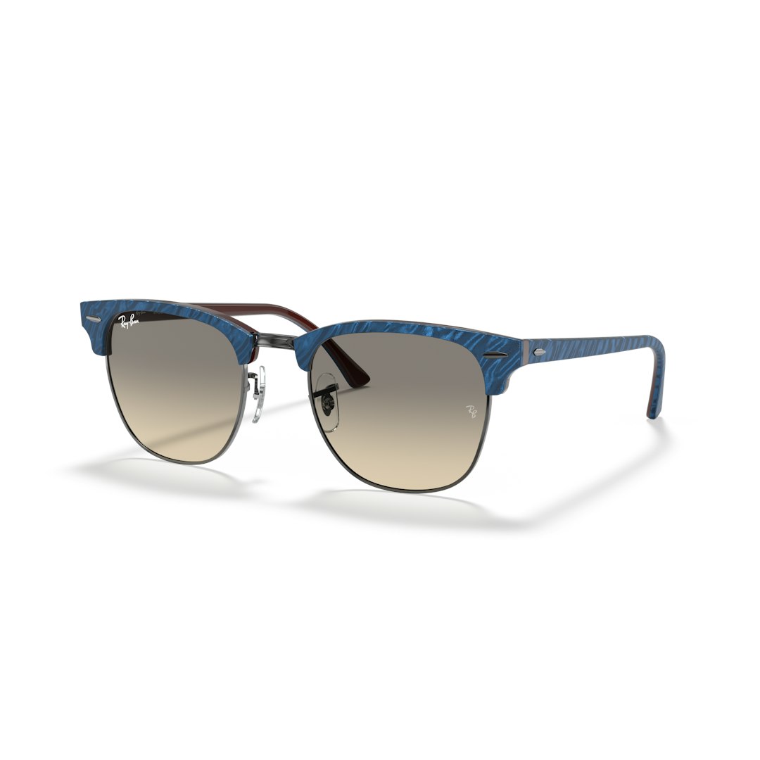 Ray-Ban Clubmaster Classic RB3016 - Vierkant Blauw