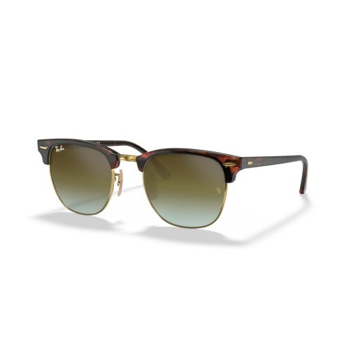 Ray-Ban Clubmaster RB3016 - Vierkant Bruin Spiegel glazen