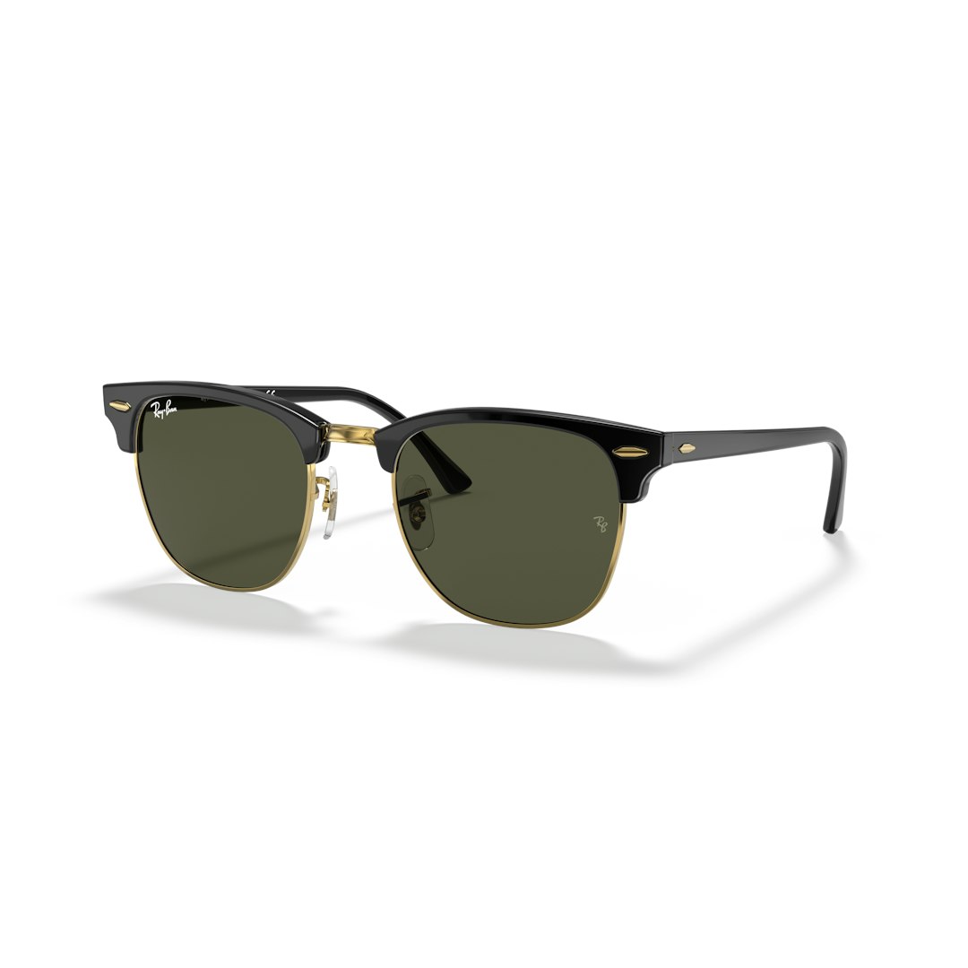 Ray-Ban Clubmaster Classic RB3016 - Vierkant Zwart