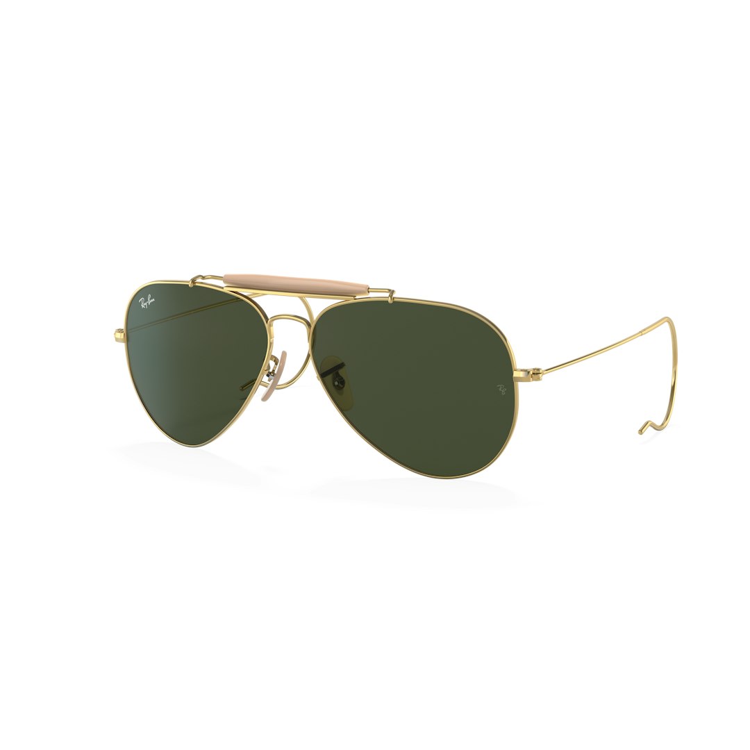 Ray-Ban Outdoorsman RB3030 - Piloot Goud