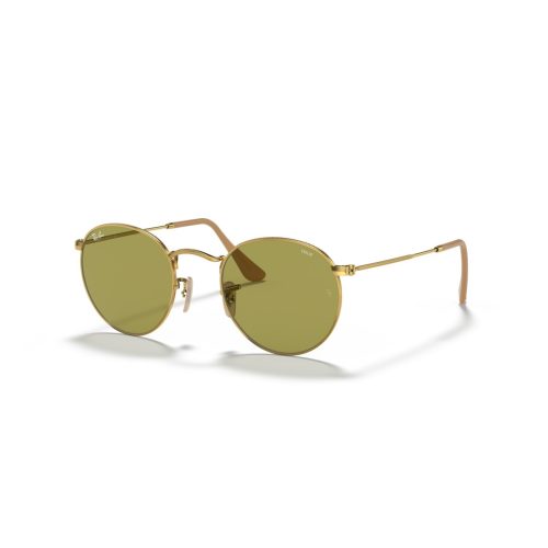 Ray-Ban Round Washed Evolve RB3447 - Rond Goud