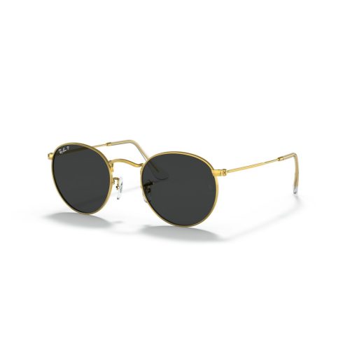 Ray-Ban Round Metal RB3447 Heren - Rond Goud Polarized glazen