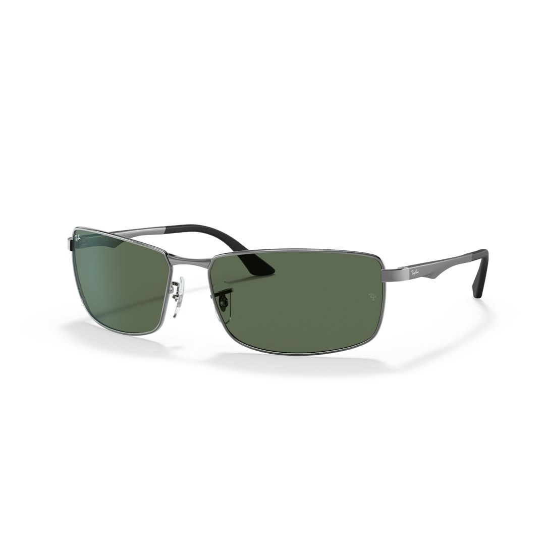 Ray-Ban RB3498 Heren - Rechthoekig Grijs