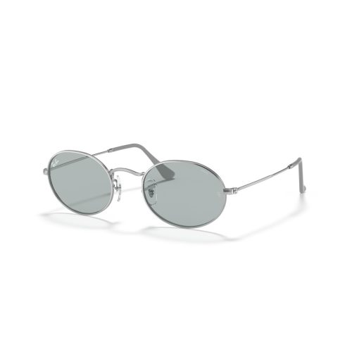 Ray-Ban Oval Solid Evolve RB3547 - Ovaal Zilver