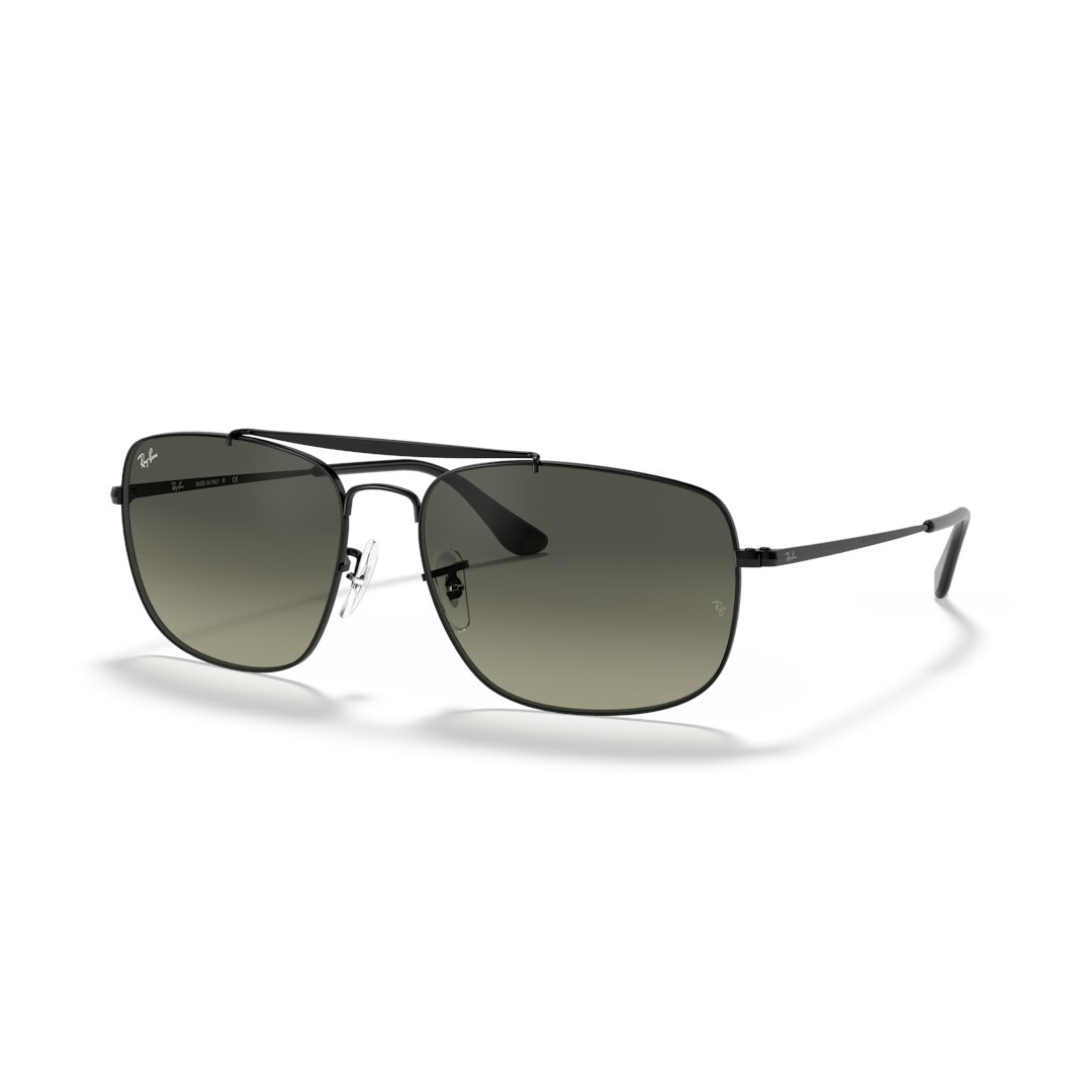 Ray-Ban Colonel RB3560 Heren - Rechthoekig Zwart