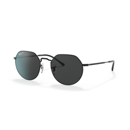 Ray-Ban Jack RB3565 - Hoekig Zwart Polarized glazen