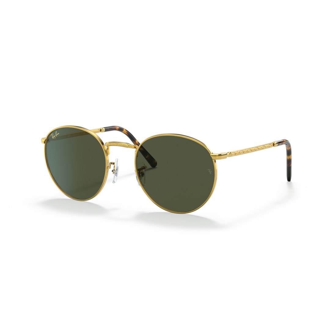 Ray-Ban New Round RB3637 - Rond Goud