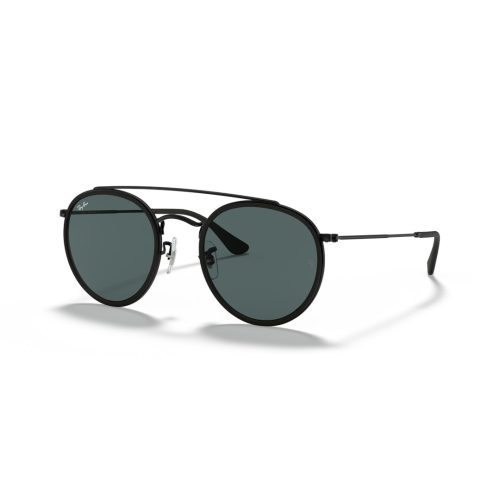 Ray-Ban Round Double Bridge RB3647N - Rond Zwart