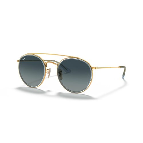 Ray-Ban Round Double Bridge RB3647N - Rond Goud