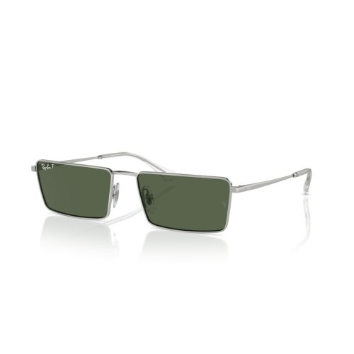 Ray-Ban Emy Pulse RB3741 - Rechthoekig Zilver Polarized glazen