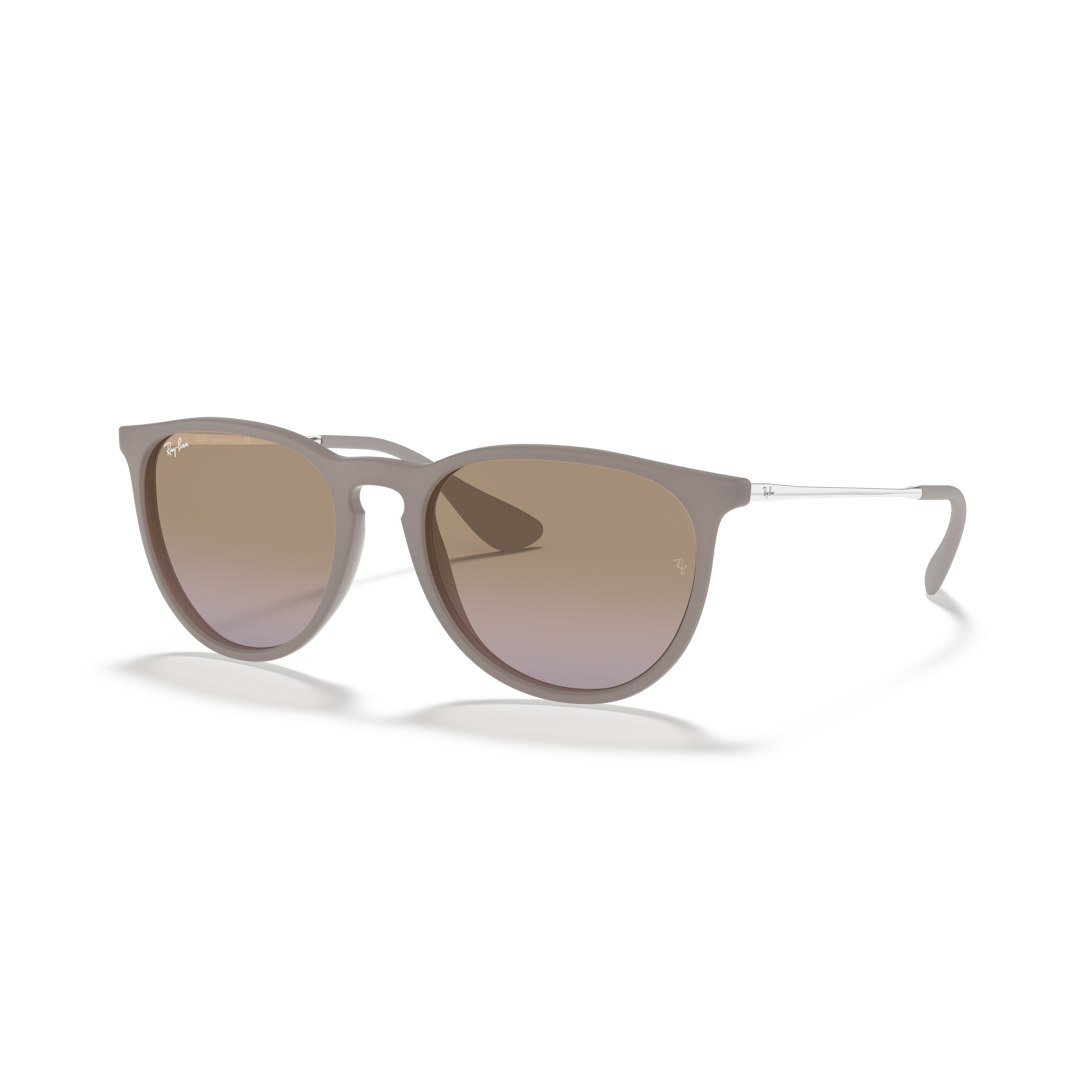 Ray-Ban Erika Classic RB4171 - Rond Bruin