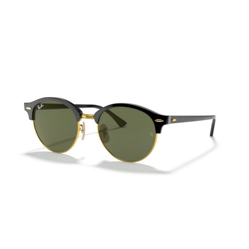 Ray-Ban Clubround Classic RB4246 - Rond Zwart