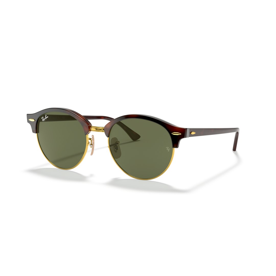 Ray-Ban Clubround Classic RB4246 - Rond Goud