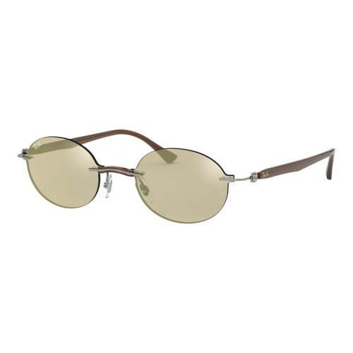 Ray-Ban RB8060 - Ovaal Transparant Zilver Spiegel glazen