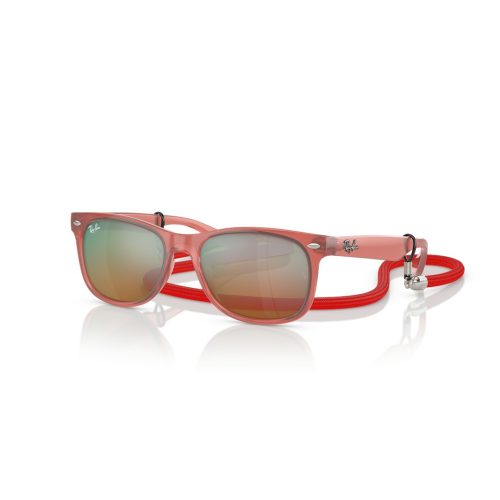 Ray-Ban Junior New Wayfarer RJ9052S - Rood Spiegel glazen