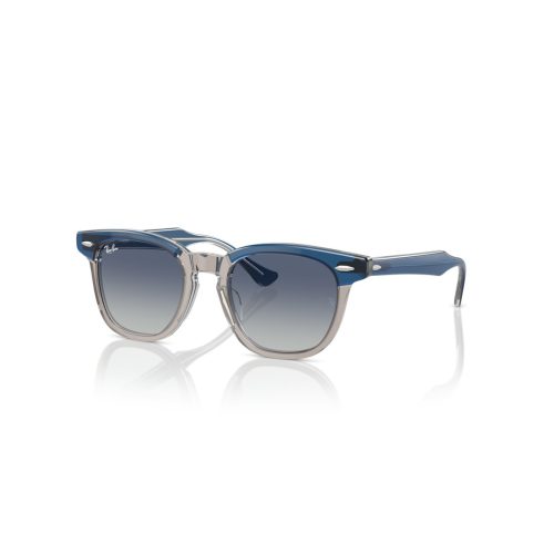 Ray-Ban Junior RJ9098S - Vierkant Blauw Bruin