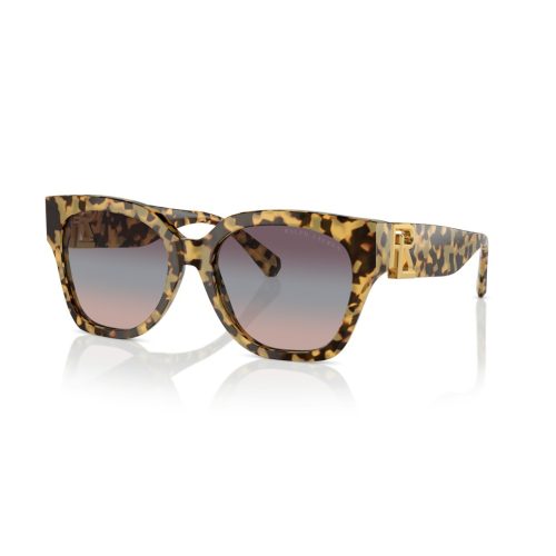 Ralph Lauren THE OVERSZED RICKY RL8221 Dames - Cat eye Havana Spiegel glazen