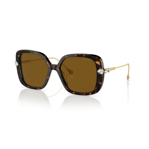 Swarovski SK6011 Dames - Vierkant Havana Polarized glazen