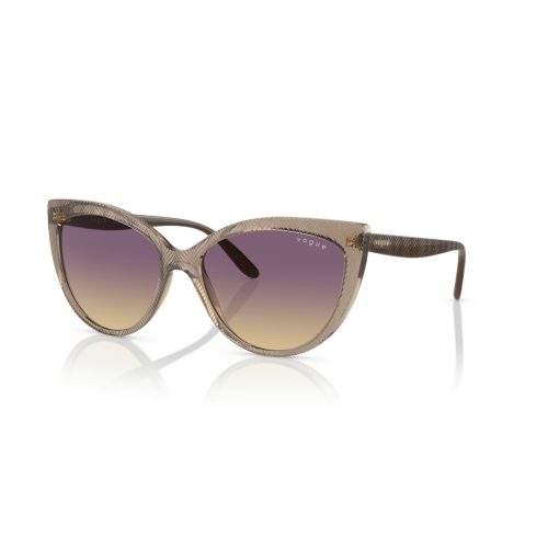 Vogue VO5484S Dames - Cat eye Transparant Bruin