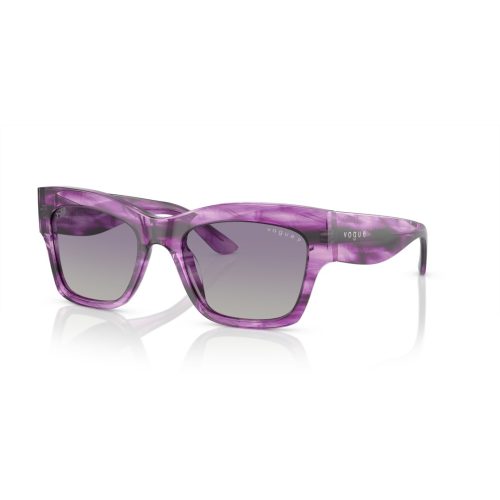 Vogue VO5524S Dames - Vierkant Violet Havana Polarized glazen