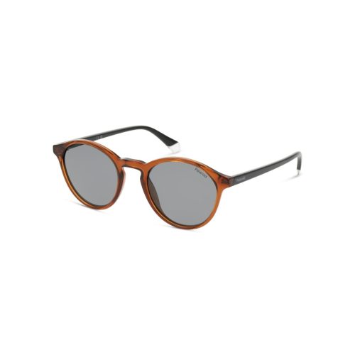 Polaroid PLD4153/S - Rond Transparant Bruin Polarized glazen