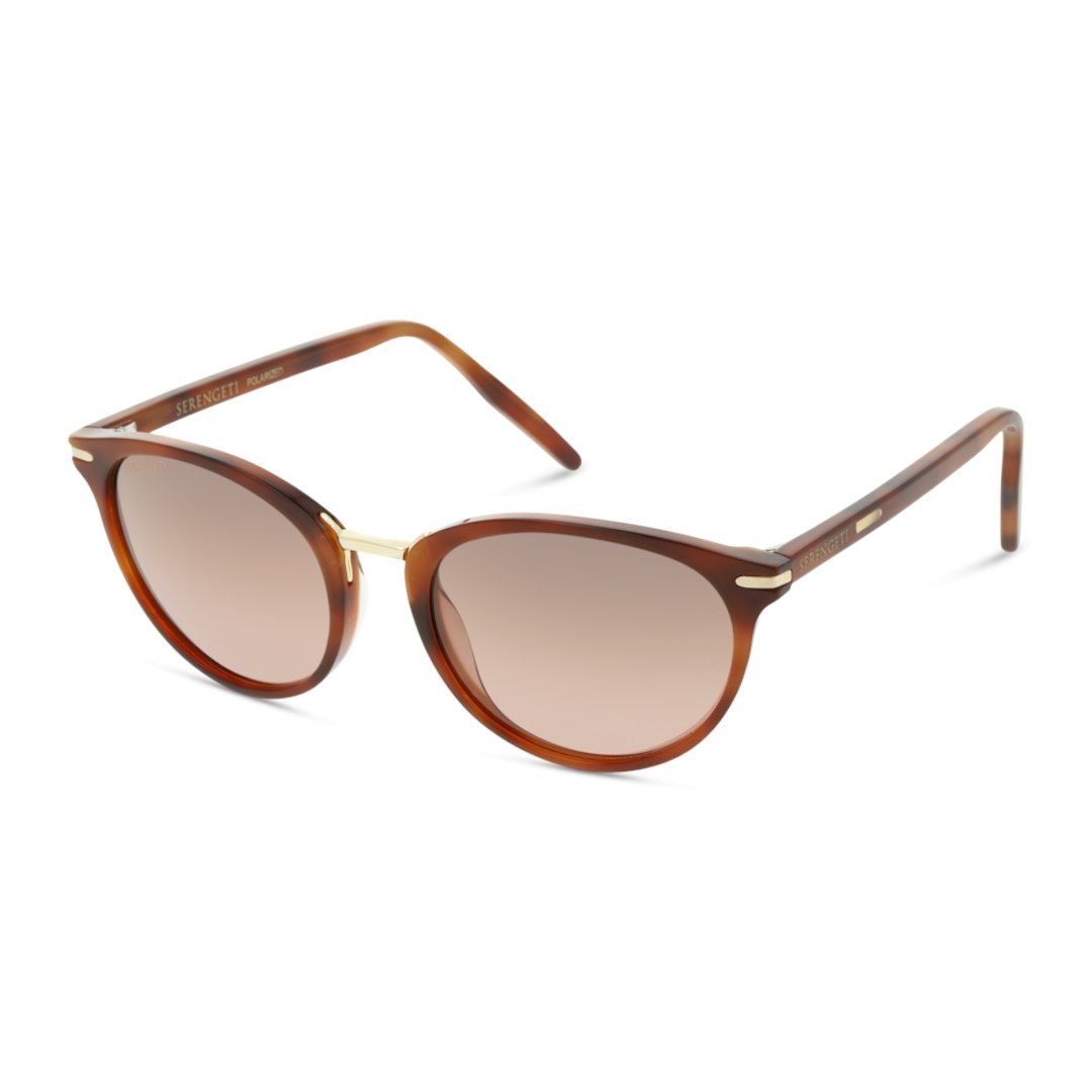 Serengeti Elyna Dames - Ovaal Rood Polarized glazen