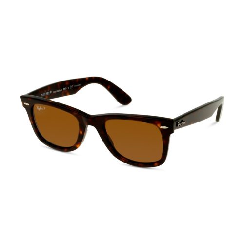 Ray-Ban Original Wayfarer Classic RB2140 - Vierkant Havana Bruin Polarized glazen