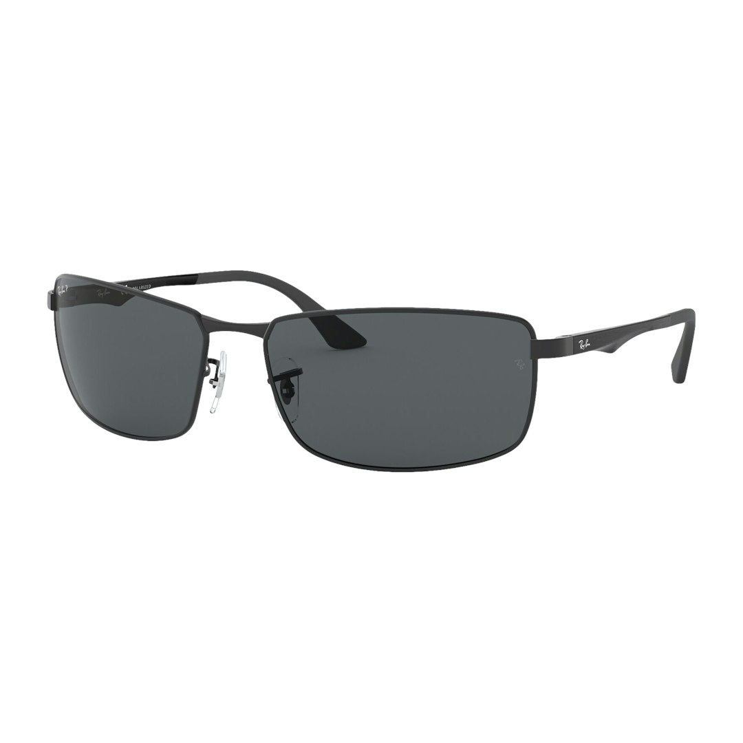 Ray-Ban RB3498 Heren - Rechthoekig Zwart