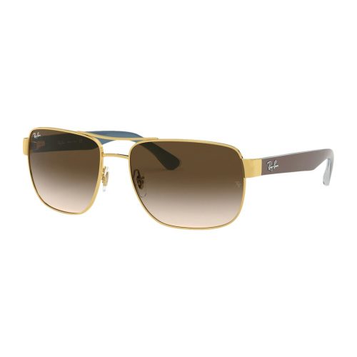 Ray-Ban RB3530 Heren - Rechthoekig Goud