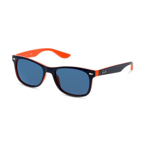 Ray-Ban Junior New Wayfarer RJ9052S - Vierkant Blauw Oranje