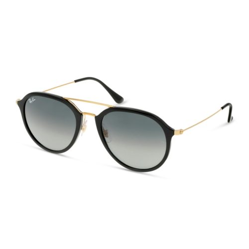 Ray-Ban RB4253 - Vierkant Zwart Goud