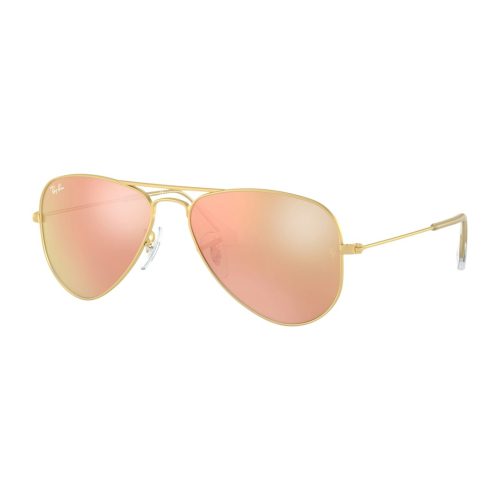 Ray-Ban Junior Aviator RJ9506S - Piloot Goud Spiegel glazen