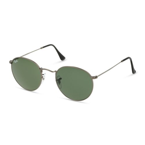 Ray-Ban Round Metal RB3447 Heren - Rond Grijs