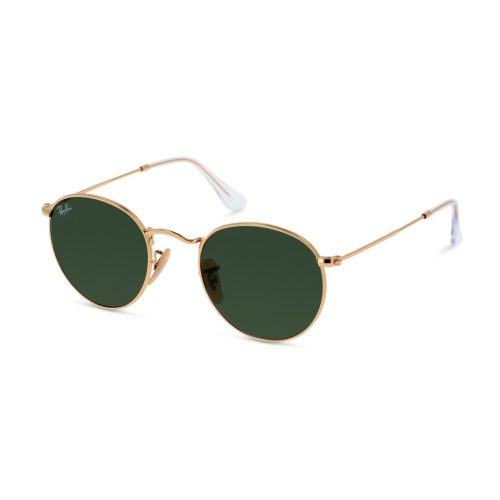 Ray-Ban Round Metal RB3447 Heren - Rond Goud