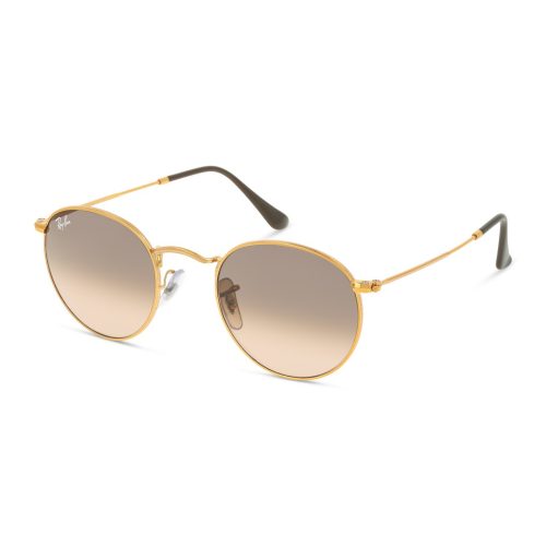 Ray-Ban Round Metal RB3447 Heren - Rond Brons Polarized glazen