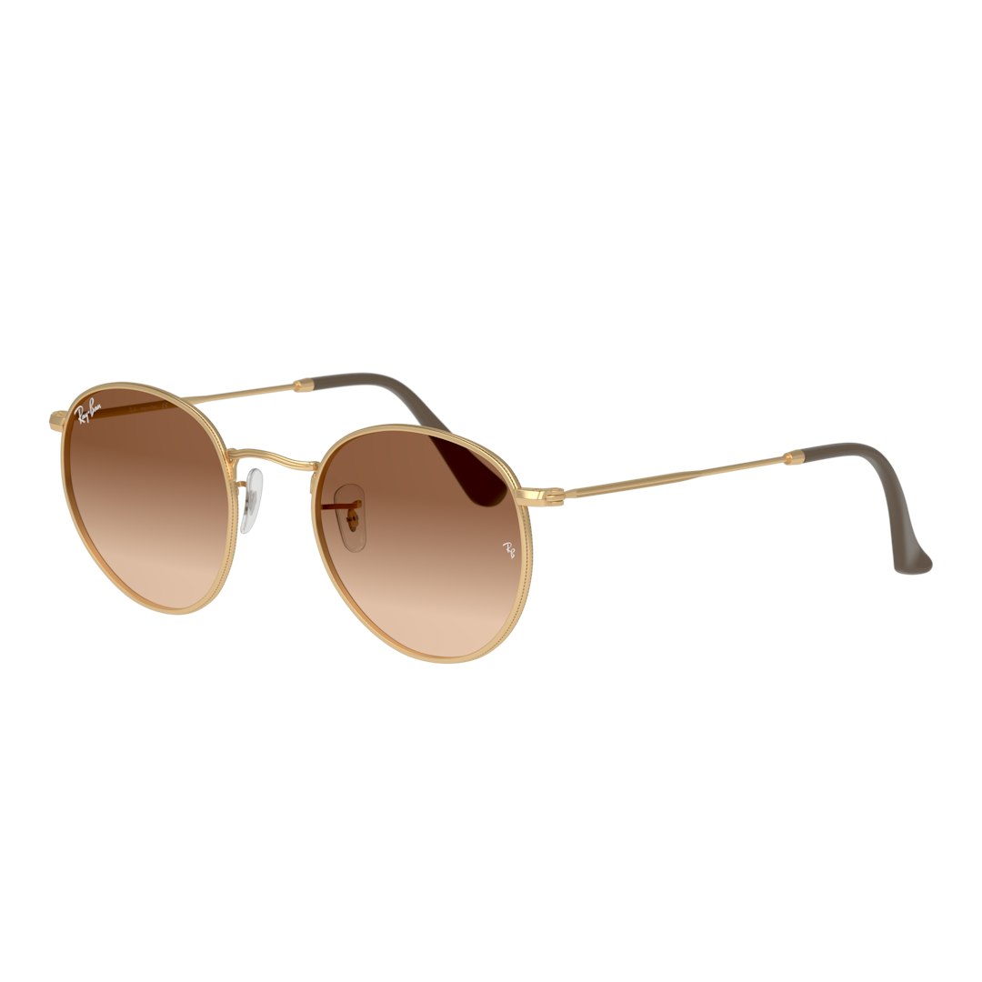 Ray-Ban Round Metal RB3447 Heren - Rond Zilver
