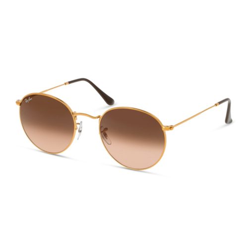 Ray-Ban Round Metal RB3447 Heren - Rond Goud