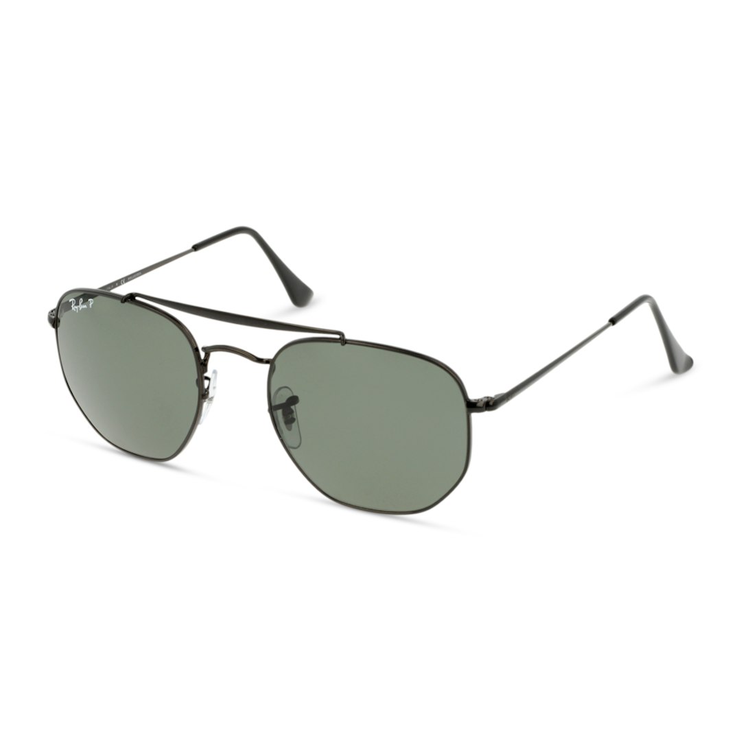 Ray-Ban Marshal RB3648 - Vierkant Zwart Polarized glazen