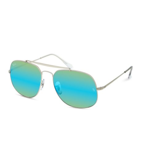 Ray-Ban General RB3561 Heren - Vierkant Zilver Polarized glazen